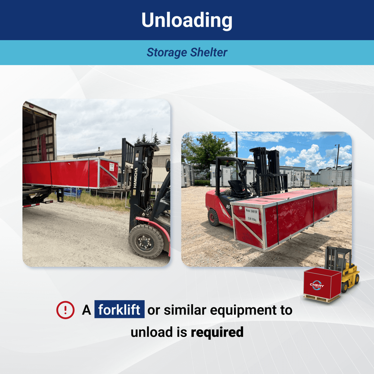W50'xL100'xH23' Double Truss Storage Shelter