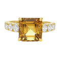 14K Yellow Gold Citrine Ring, 3.79ct